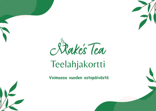Make's Tea - Teelahjakortti